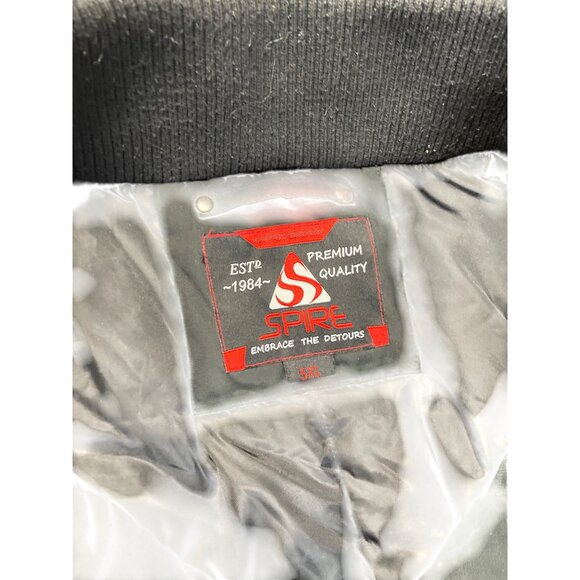 Spire Mens Black faux fur Hooded Winter Parka heavy winter coat 5XL SKU 9338 - Picture 10 of 16